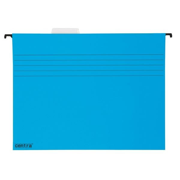 Závěsné desky Centra,modré,25 ks