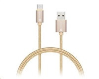 CONNECT IT Wirez Premium Metallic USB C - USB, rose gold, 1 m