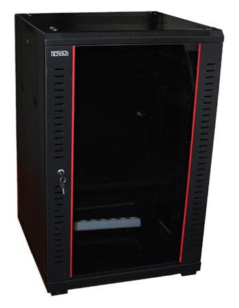 OCRACK 19" OCC-25U-66SBK rozvaděč stojanový 25U/600x600 skleněné dveře