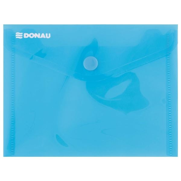 Zakl.pouzdro s drukem Donau-A6,180mic,modré,1ks