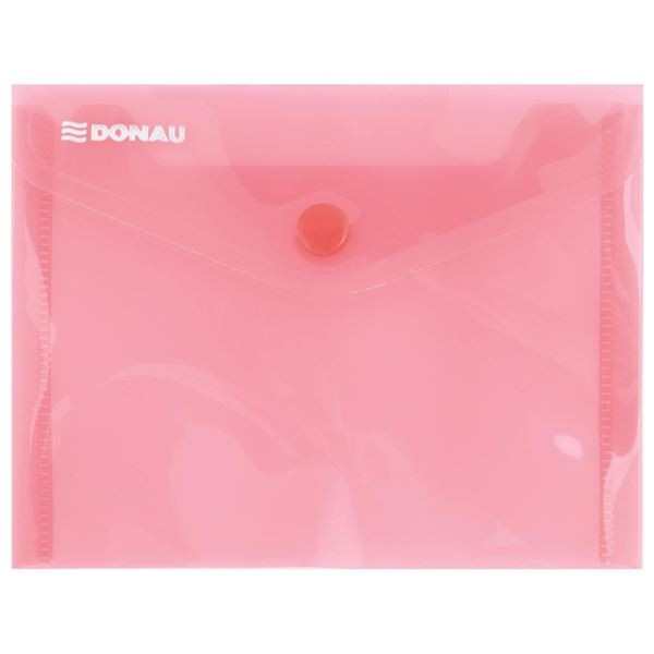 Zakl.pouzdro s drukem Donau-A6,180mic,červené,1ks