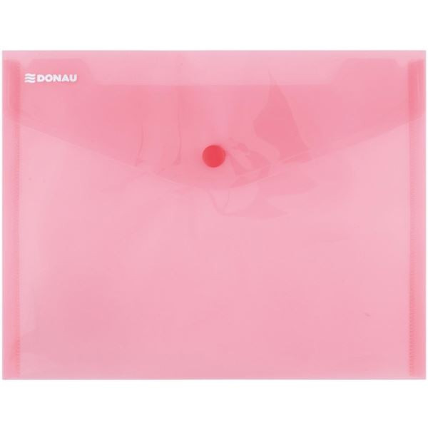 Zakl.pouzdro s drukem Donau-C5,180mic,tr.červ.,1ks