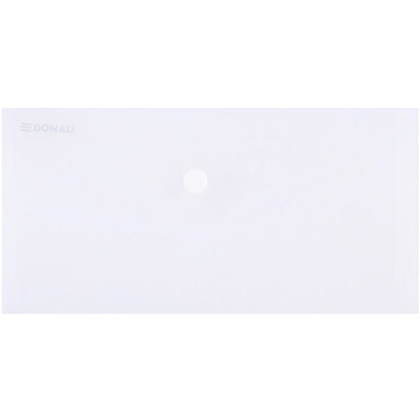 Zakl.pouzdro s drukem Donau-DL,180mic,čiré,1ks