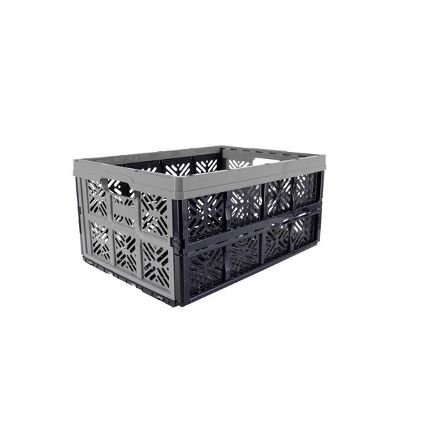 Sklád.přepravka-32 l,35x23x48 cm,nos.16kg,šedá,1ks