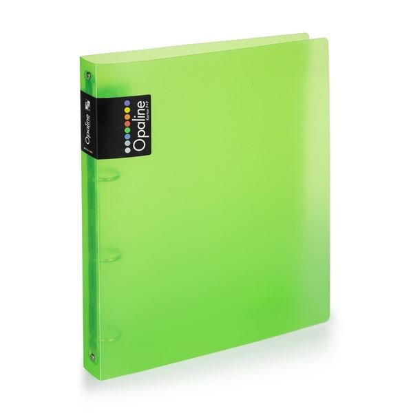 4kroužkový pořadač Opaline - A4, 3,5 cm, zelený