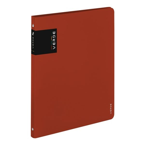 4kroužkový pořadač Verde - A4, 2 cm, cihlový