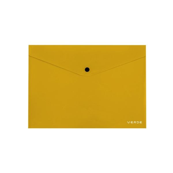 Zakládací pouzdro s drukem Verde-A5, hořčic., 1 ks