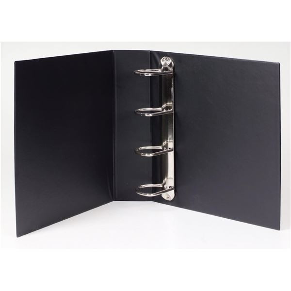 Prezent.4kroužkový pořadač - A4, 8,5 cm, červený