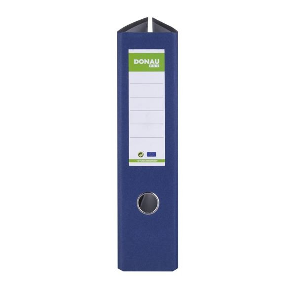 Pákový pořadač Donau - A4, 8 cm, modrý