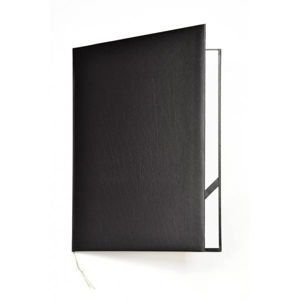 Desky uzavíratelné - Elegant, černé, 1 ks