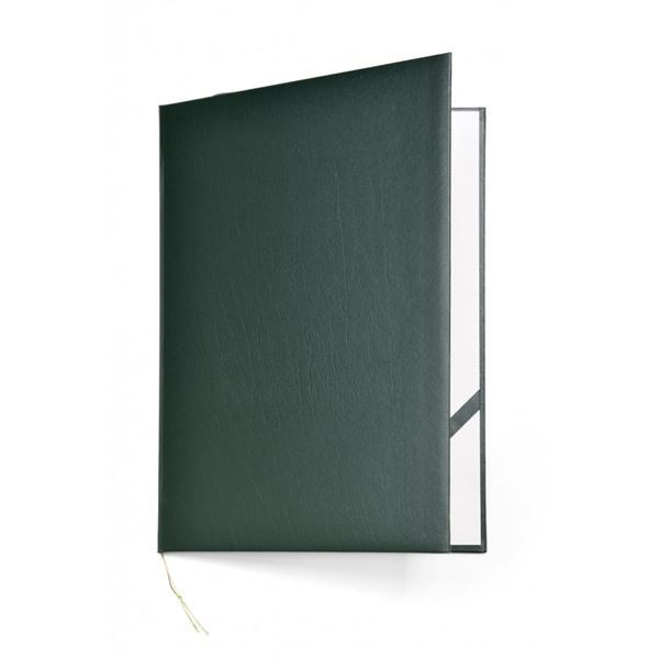 Desky uzavíratelné - Elegant, zelené, 1 ks