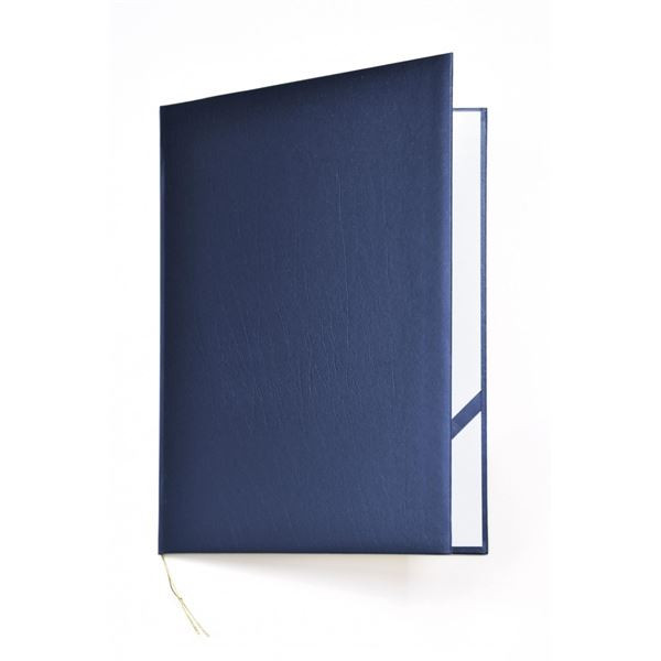 Desky uzavíratelné - Elegant, modré, 1 ks