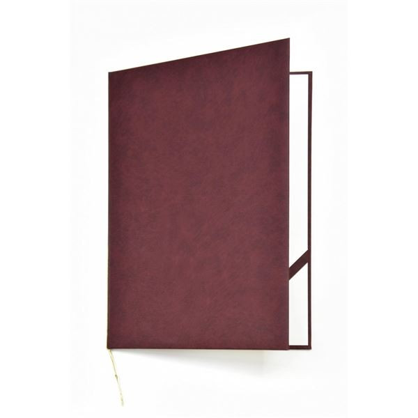 Desky uzavíratelné - Royal, vínové, 1 ks