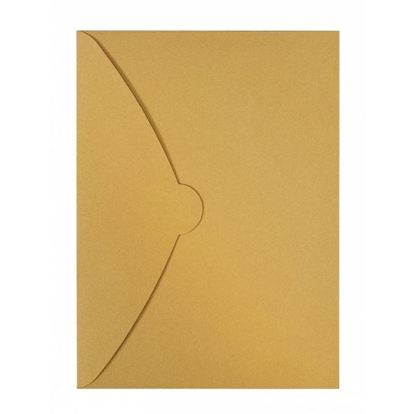 Ozdobné složky - C4, zlaté, 5 ks