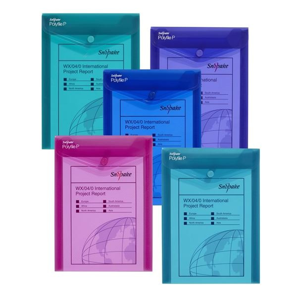 Zakl.pouzdro druk na výšku Snopake - A5, mix, 5 ks