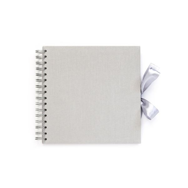 Kreativní album - 20,5x20,5 cm,30 listů, sv. šedé