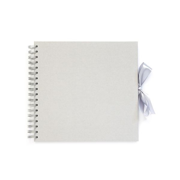 Kreativní album - 24,5 x 23 cm, 30 listů, sv. šedé