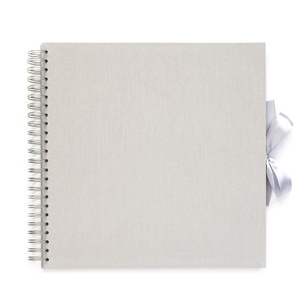 Kreativní album - 31,5x31,5 cm,30 listů, sv. šedé