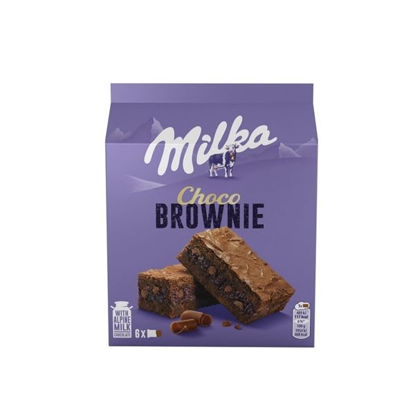 Pečivo Milka Choco Brownie - balené, 6x 25 g