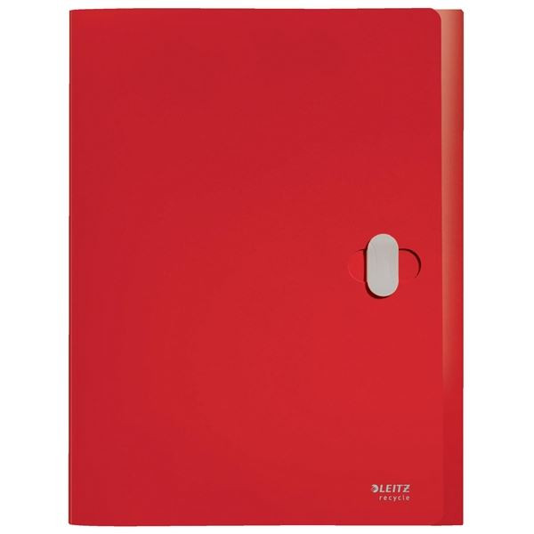 Box spisy Leitz RECYCLE-A4,eko.,červ.,3,8 cm,1ks