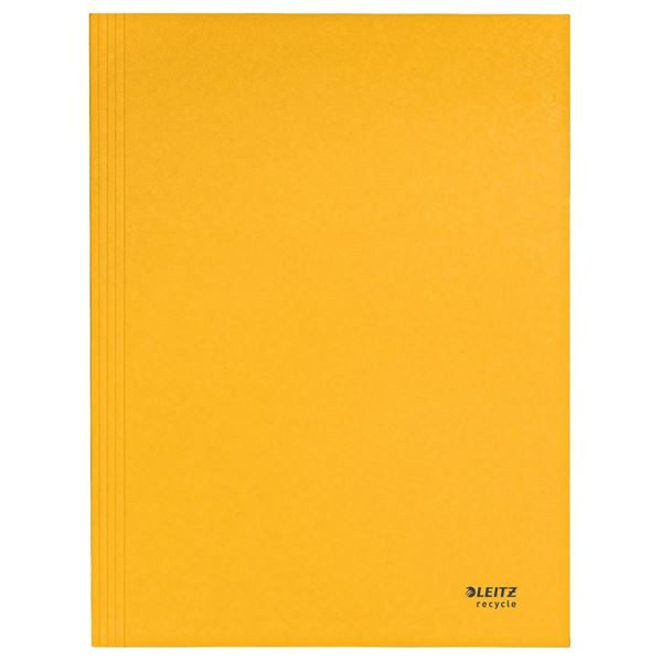 Papír.desky s chlop.Leitz RECYCLE-A4,eko,žluté,1ks