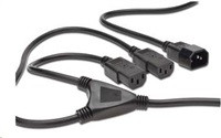 PREMIUMCORD Kabel napájecí 230V prodlužovací Y - 1xM/2xF