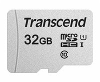 TRANSCEND MicroSDHC karta 32GB 300S, UHS-I U1 + adaptér