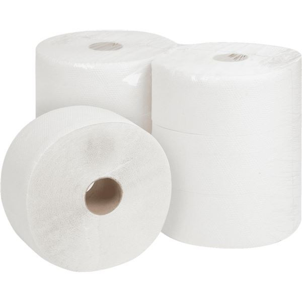 Toaletní papír Jumbo, 24 cm, 2vrstvý, 6 rolí