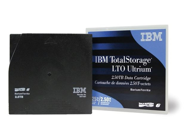 IBM LTO6 Ultrium 2,5/6,25TB data cartridge RW - 1ks