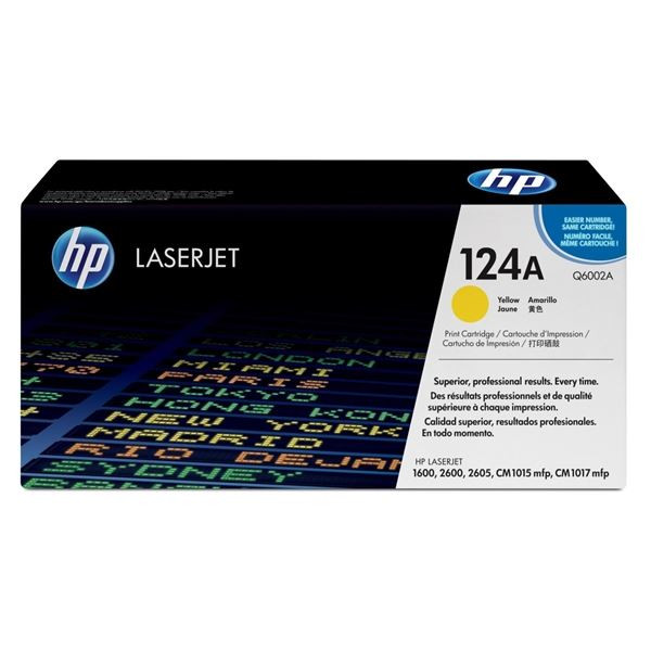 Toner HP Q6002A, žlutý