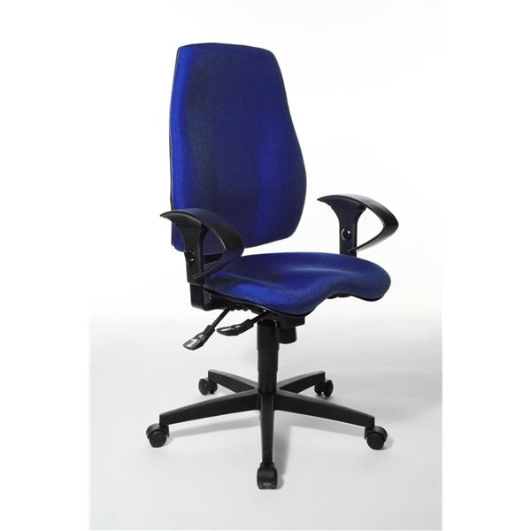 Kancelářská židle Star 20 SY - synchro, modrá