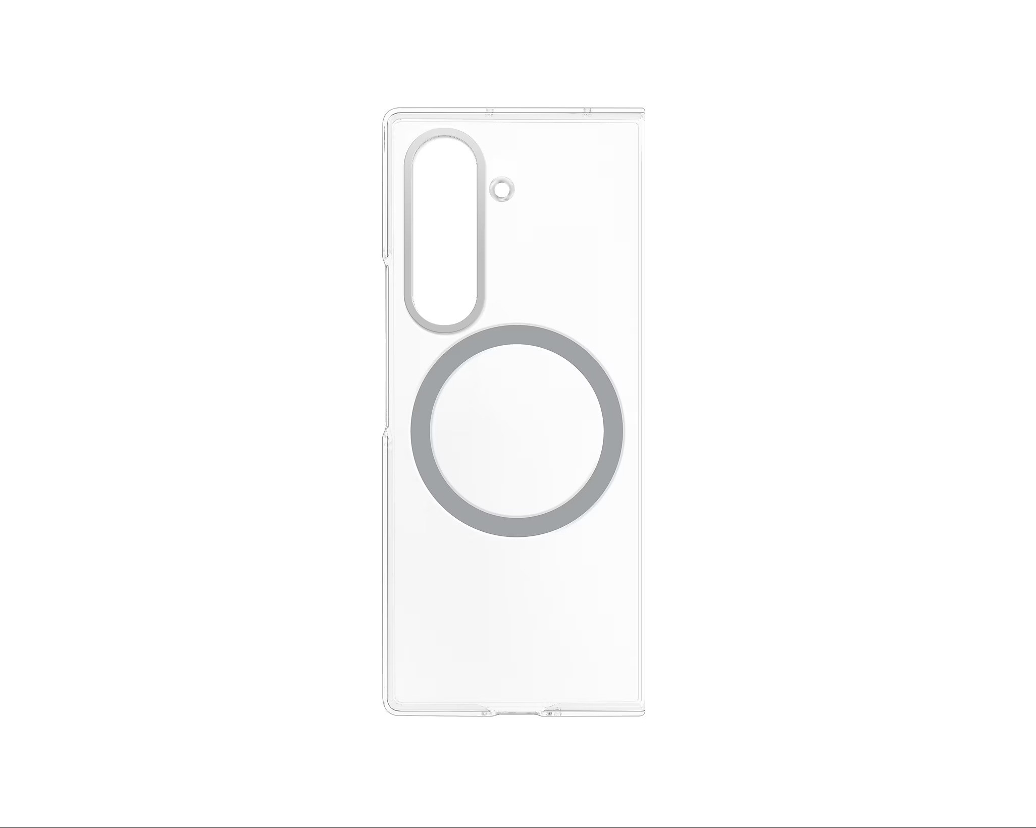 Samsung Průhledný kryt s magnetickým úchytem Fold7 Transparent