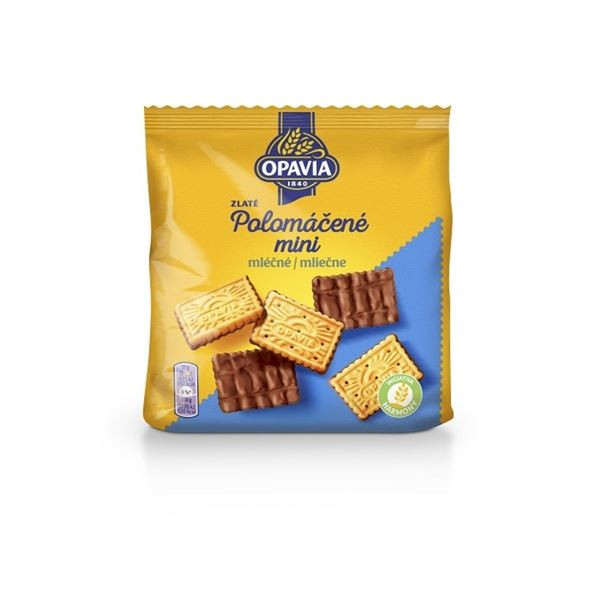 Sušenky Opavia Zlaté - Polomáč.mini, mléčné, 145 g