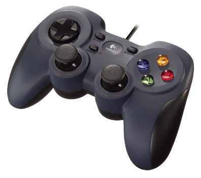 Logitech Gamepad F310, USB, černý, pro PC
