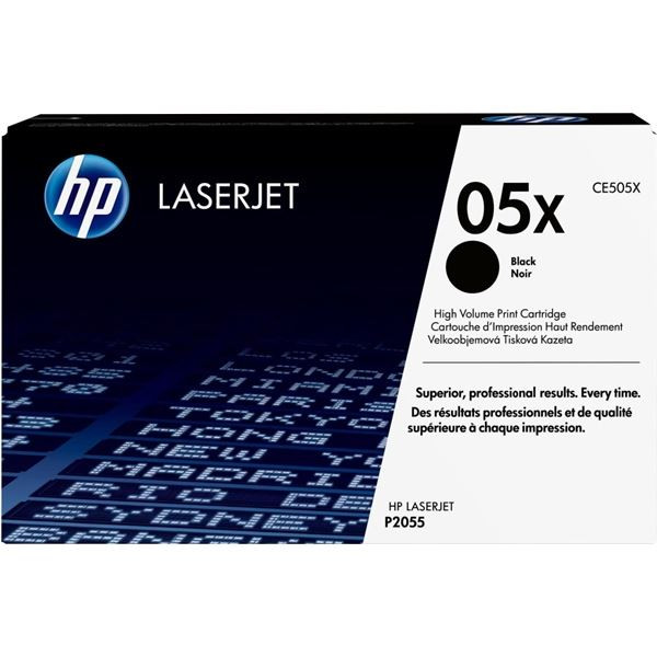 Toner HP CE505X, černý