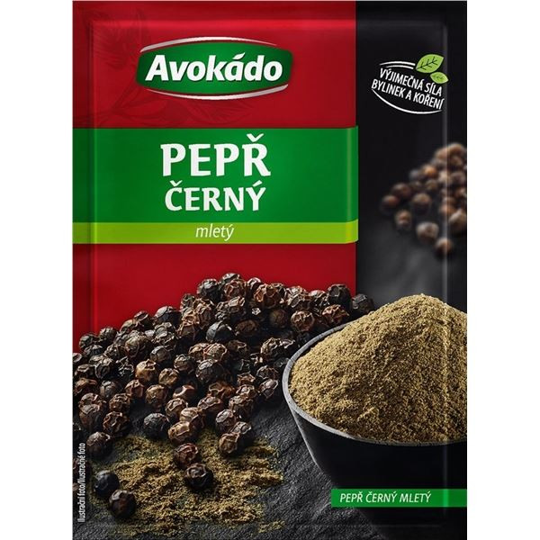 Černý pepř mletý, 20 g