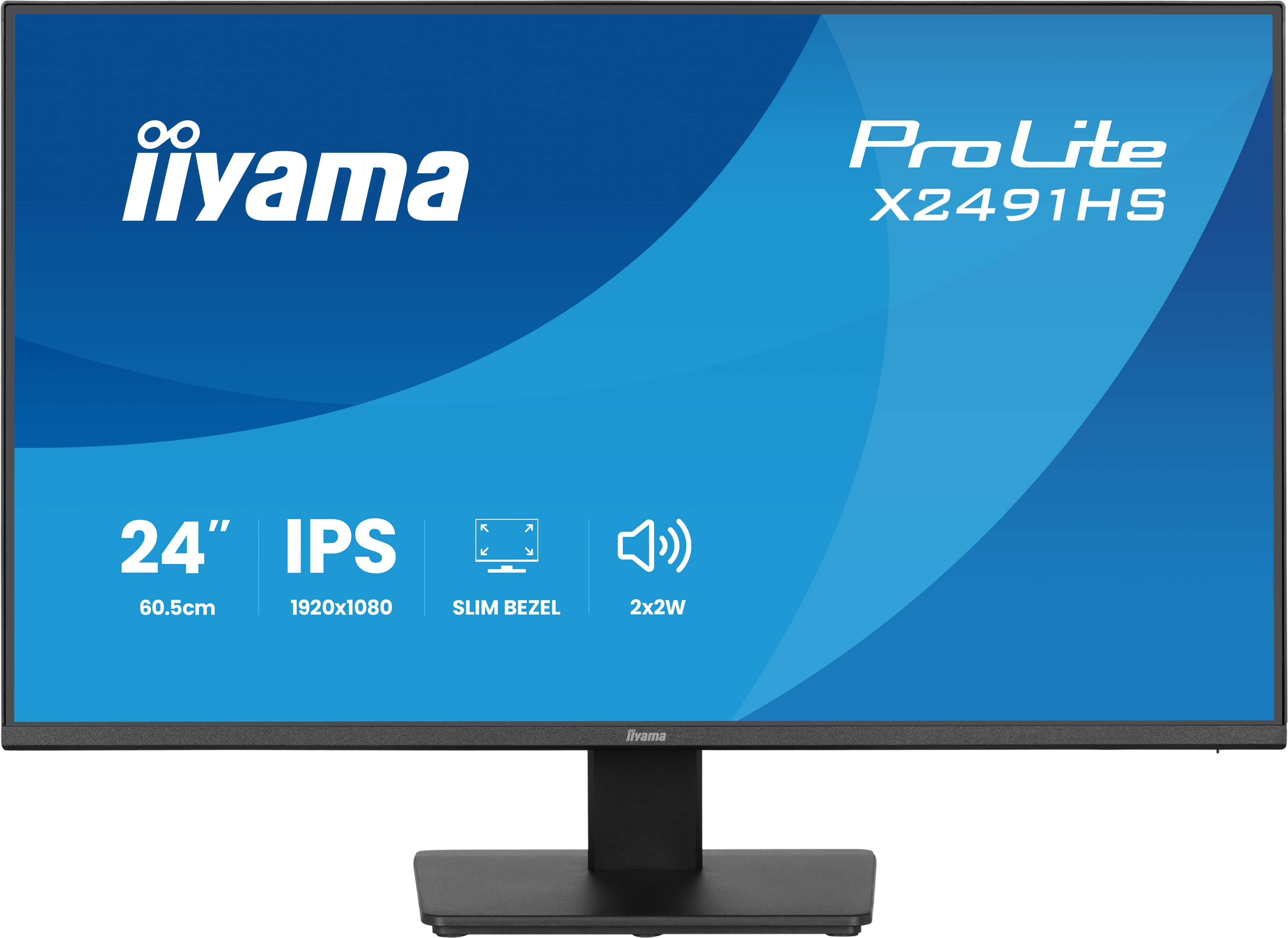 iiyama ProLite/X2491HS-B1/23,8"/IPS/FHD/120Hz/1ms/Černá/3R