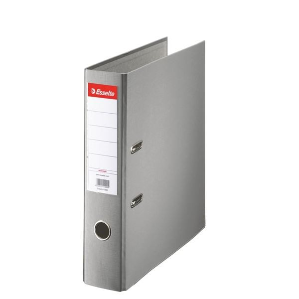 Pák.pořadač Esselte Economy - A4,karton,7,5cm,šedý