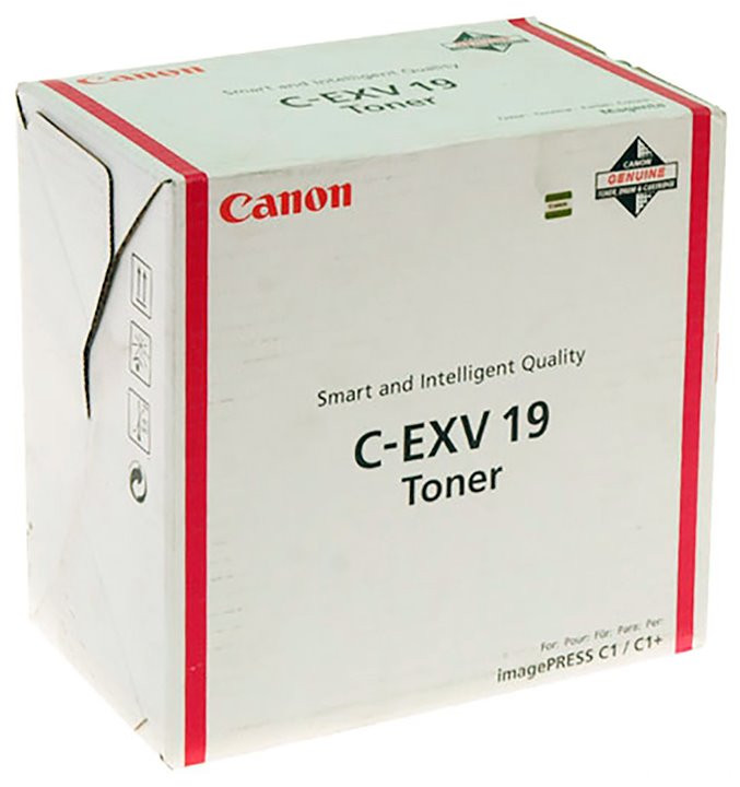 Canon originální  TONER CEXV19 MAGENTA Imagepress C1/C1+ 16 000 stran A4 (5%)