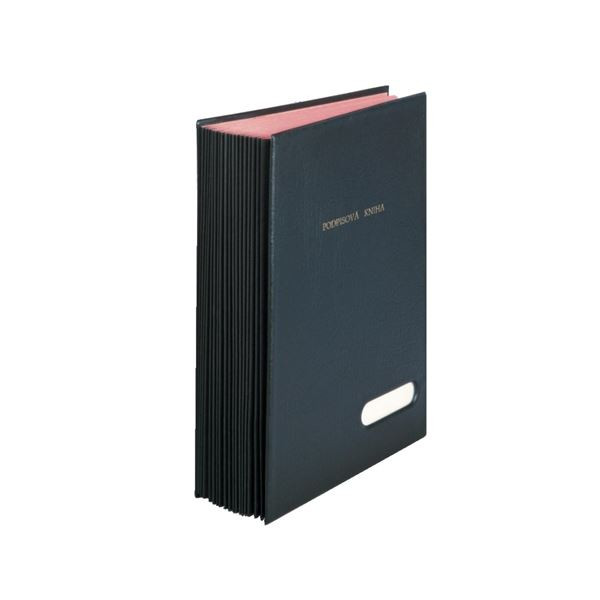 Podpisová kniha Hanibal - A4, 14 listů, černá