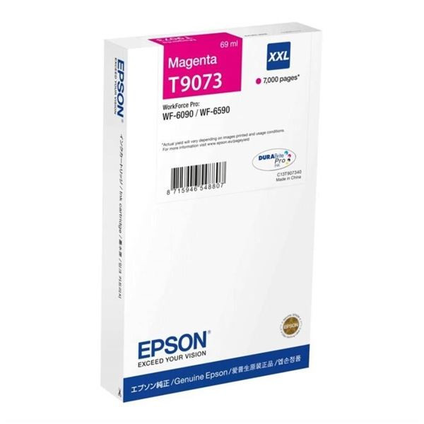 Cartridge Epson T9073 XXL  - purpurový