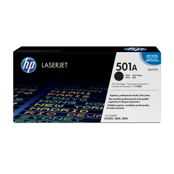 Toner HP Q6470A, černý