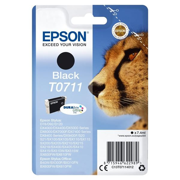 Inkoust Epson T071140, černý