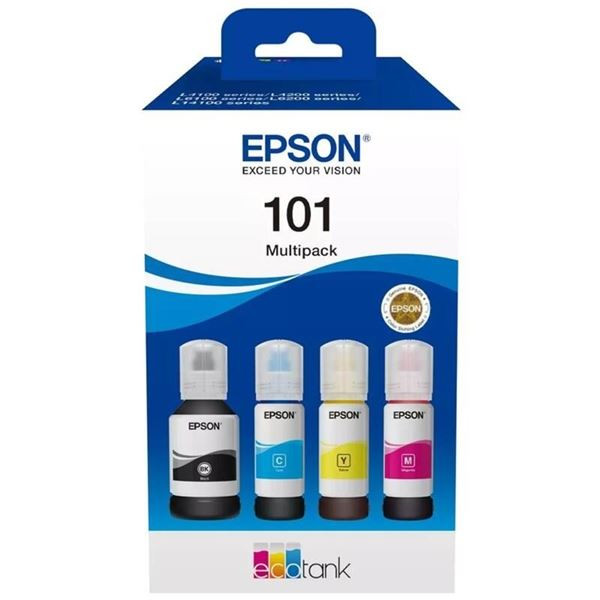 Inkoust Epson 101 EcoTank multipack - 4 barvy