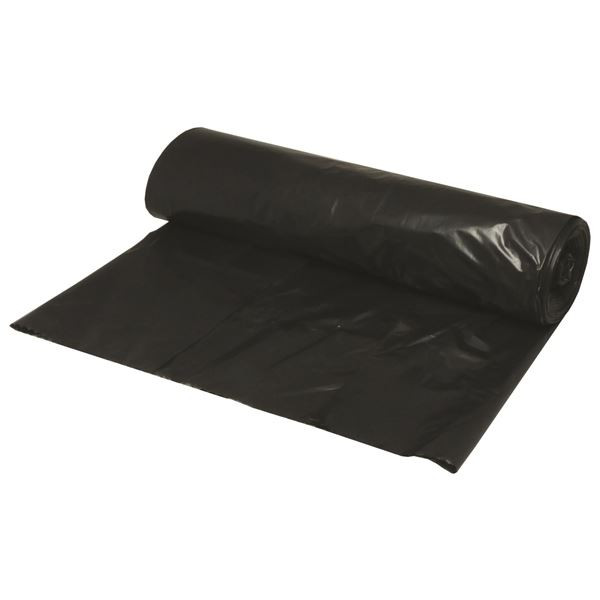 Pytle na odpadky - 120 l, 35  mic, 25 ks, černé