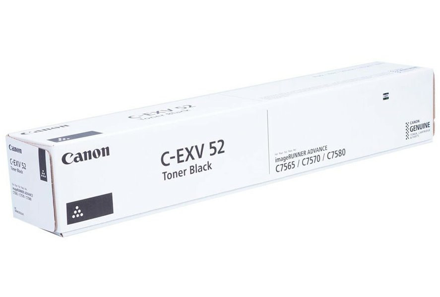 Canon originální  TONER CEXV52 BLACK iR-ADV C75xx/C77xx  82 000 stran A4 (5%)
