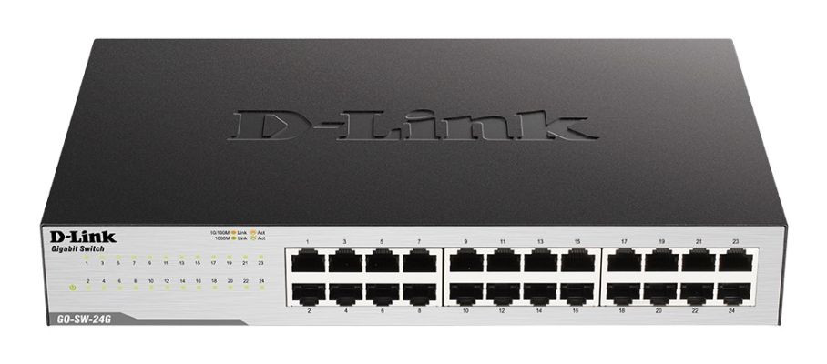 D-Link GO-SW-24G 24-Port GIGABIT DESKTOP SWITCH