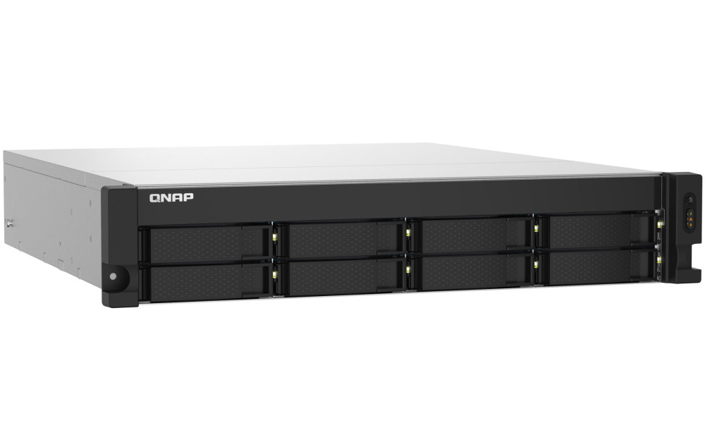 QNAP TS-832PXU-4G   8x SATA, 4GB RAM, 2x 2,5GbE, 2x 10GbE SFP+, 1x PCIe, 4x USB 3.2