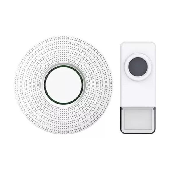 Zvonek bezdrátový GETI 105 W - bílý