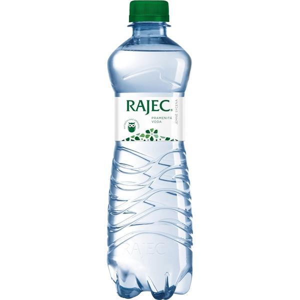 Pramenitá voda Rajec jemně perlivá, 12x 0,5 l